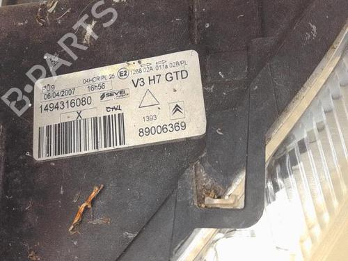 Left headlight CITROËN C8 (EA_, EB_) 2.0 HDi 165 | BP25356899C28 