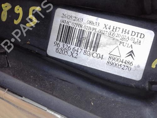 Used Right headlight CITROËN C5 I (DC_) 2.0 HDi (DCRHZB, DCRHZE) (109 hp) 25373766