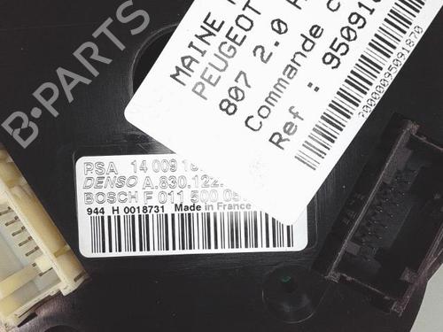 Climate control PEUGEOT 807 (EB_) 2.0 HDi | BP25353543I5 