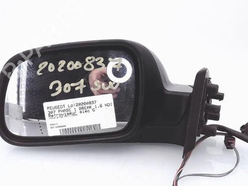 Left mirror PEUGEOT 307 SW (3H) 1.6 HDI 110 | BP25365319C26 