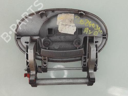 Front right exterior door handle OPEL MERIVA A MPV (X03) 1.3 CDTI (E75) | BP25870967C129 