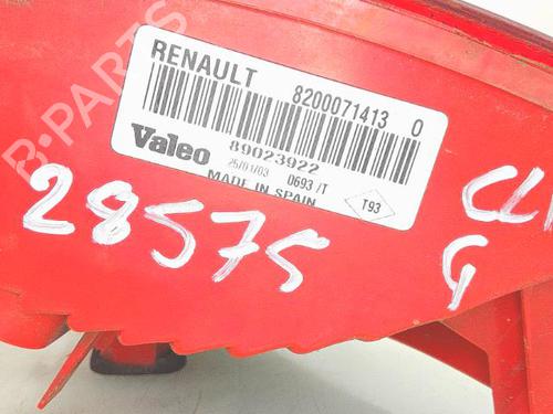 Used Left taillight Left taillight RENAULT CLIO II (BB_, CB_) [1998-2016] 33990997 33990997