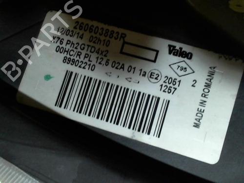 Used Left headlight Left headlight RENAULT KANGOO (KC0/1_) 1.5 dCi (KC08, KC09) (82 hp) 25359651 25359651