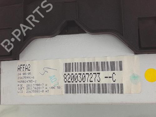Display RENAULT CLIO III (BR0/1, CR0/1) 1.2 16V (BR02, BR0J, BR11, CR02, CR0J, CR11) | BP26499997C48 