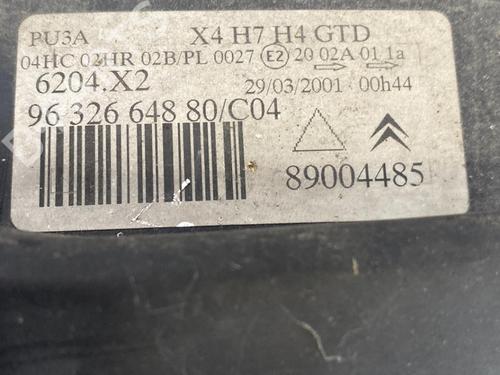 Left headlight CITROËN C5 I (DC_) 2.2 HDi (DC4HXB, DC4HXE) | BP25372396C28 - Image 4