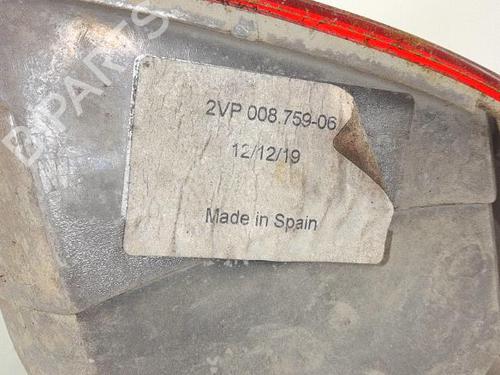 Right taillight VW TOURAN (1T1, 1T2) 2.0 TDI | BP25701165C35