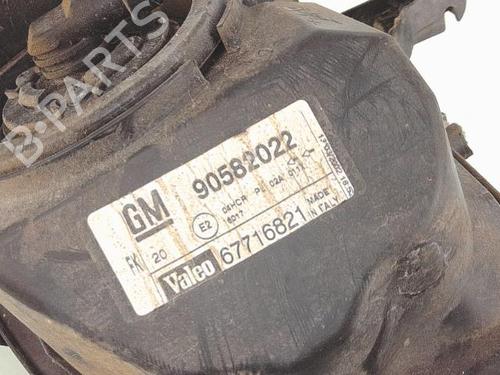Højre forlygte OPEL ZAFIRA A MPV (T98) 1.6 16V (F75) | BP25837109C29 