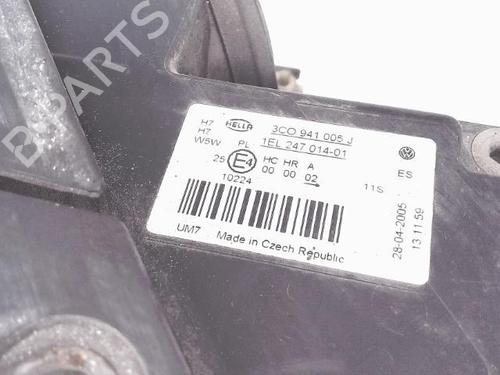 Left headlight VW PASSAT B6 (3C2) 1.9 TDI | BP25350641C28 