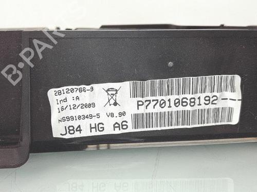 Instrument cluster RENAULT SCÉNIC II (JM0/1_) 2.0 dCi (JM1K) | BP25362838C47