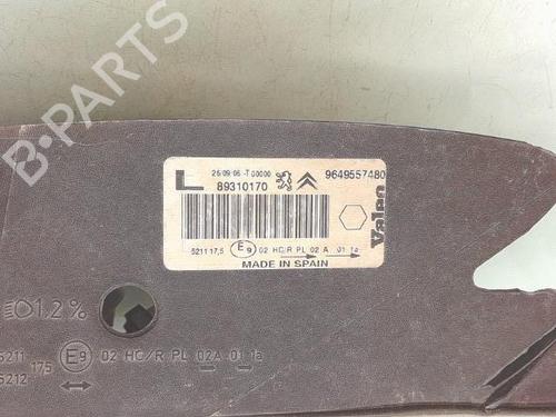 Used Left headlight Left headlight CITROËN XSARA PICASSO (N68) 1.6 HDi (109 hp) 39760518 39760518