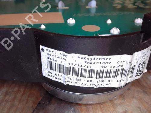 Instrument cluster PEUGEOT 207 SW (WK_) 1.6 HDi | BP25364436C47 