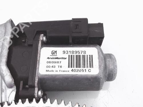 Used Front right window mechanism OPEL MERIVA A MPV (X03) 1.7 CDTI (E75) (100 hp) 25357753