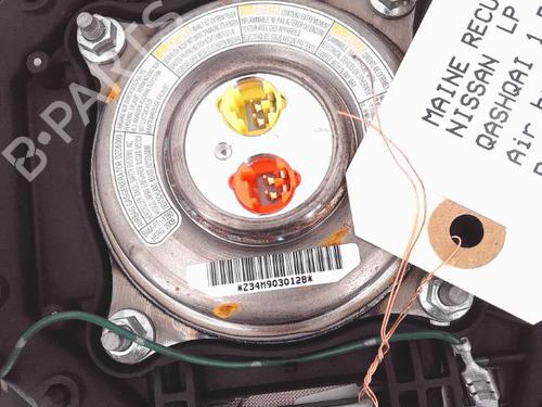 Driver airbag NISSAN QASHQAI / QASHQAI +2 I (J10, NJ10, JJ10E) 1.5 dCi | BP25354101C9 