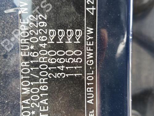 Card reader TOYOTA COROLLA Verso (ZER_, ZZE12_, R1_) 2.2 D-4D (AUR10_, AUR10R) | BP25358505E4 