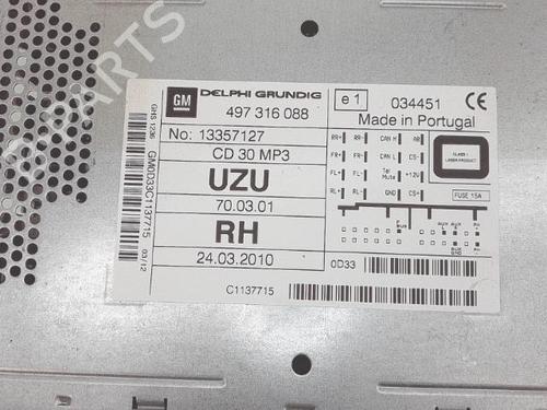 Bilradio OPEL CORSA D (S07) 1.3 CDTI (L08, L68) | BP29958836E6