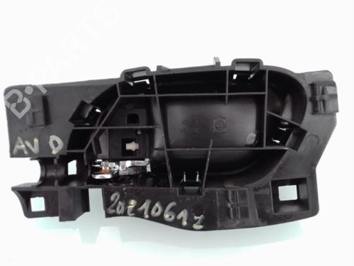 Used Front right interior door handle PEUGEOT 2008 I (CU_) 1.2 VTi (82 hp) 25370157
