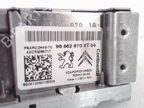 Bilradio CITROËN C4 Picasso I MPV (UD_) 1.6 HDi | BP25350122E6 