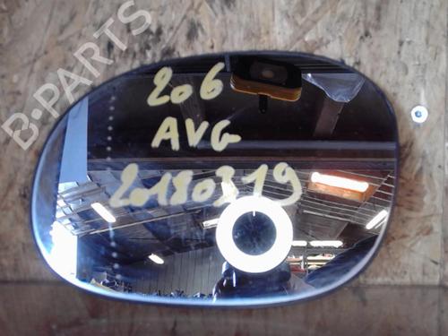 Left mirror glass PEUGEOT 206 Hatchback (2A/C) 1.9 D | BP25367155C148 