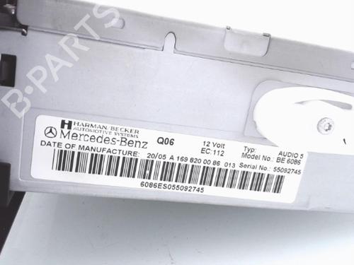 Radio MERCEDES-BENZ A-CLASS (W169) A 170 (169.032, 169.332) | BP25361232E6 