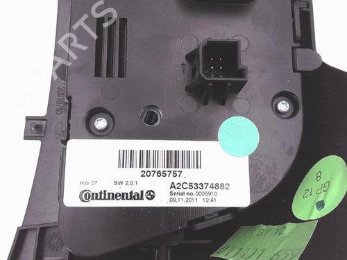 Commande Chauffage OPEL ZAFIRA TOURER C (P12) 2.0 CDTi (75) | BP25357444I5 
