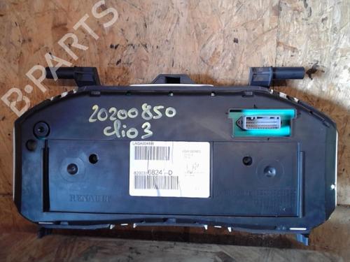 Used Instrument cluster RENAULT CLIO III (BR0/1, CR0/1) 1.2 16V (BR02, BR0J, BR11, CR02, CR0J, CR11) (75 hp) 25365309