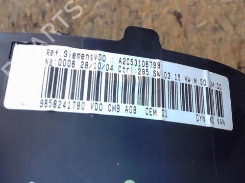 Used Instrument cluster PEUGEOT 1007 (KM_) 1.4 HDi (68 hp) 25362072
