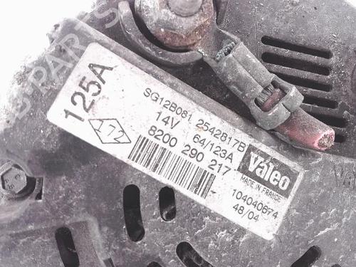 Alternator RENAULT GRAND SCÉNIC II (JM0/1_) 1.9 dCi (JM0G, JM12, JM1G, JM2C) | BP25368608M7 