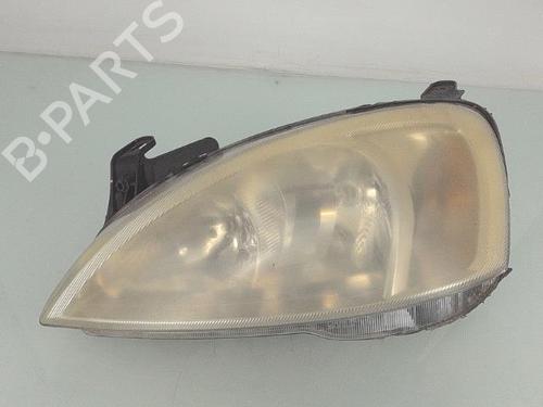 Faro izquierdo OPEL CORSA C (X01) 1.0 (F08, F68) (58 hp) 25976274