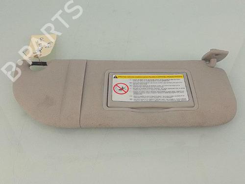 Used Right sun visor PEUGEOT 107 (PM_, PN_) 1.4 HDi (54 hp) 25370898