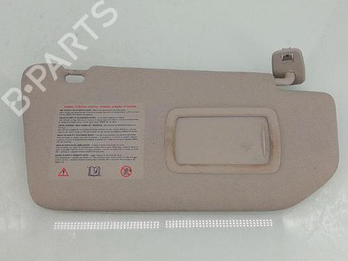 Right sun visor RENAULT SCÉNIC III (JZ0/1_) 1.5 dCi (JZ02, JZ0R) | BP29384223I2 