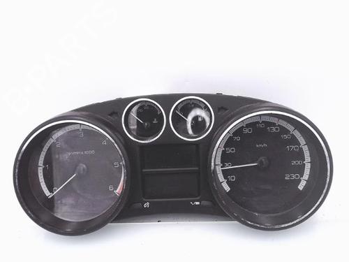 Used Instrument cluster PEUGEOT 308 I (4A_, 4C_) 1.6 HDi (109 hp) 25358031