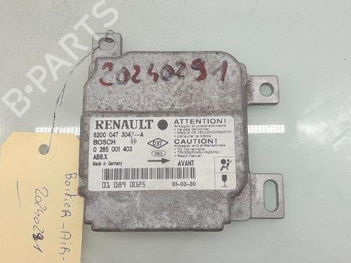 Airbag styreenhed RENAULT CLIO II (BB_, CB_) 1.4 (B/CB0C, B/CB0S) (75 hp) 31642960
