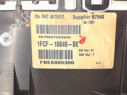 Instrument cluster FIAT STILO (192_) 1.9 JTD (192_XF1A) | BP27523286C47 