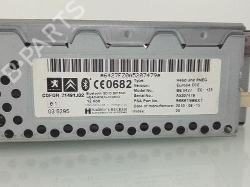 Radio CITROËN C4 Picasso I MPV (UD_) 1.6 HDi | BP25367895E6