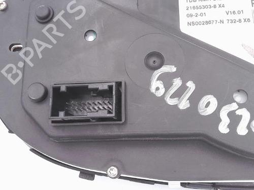 Used Instrument cluster Instrument cluster PEUGEOT 307 (3A/C) 2.0 HDi 110 (107 hp) 25366279 25366279