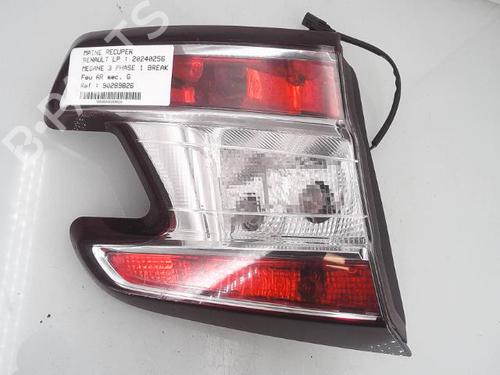 Used Left tailgate light RENAULT MEGANE III Grandtour (KZ0/1) 1.5 dCi (KZ09, KZ0D, KZ1G, KZ29, KZ14, KZ1W, KZ10, KZ1F,... (110 hp) 25353979