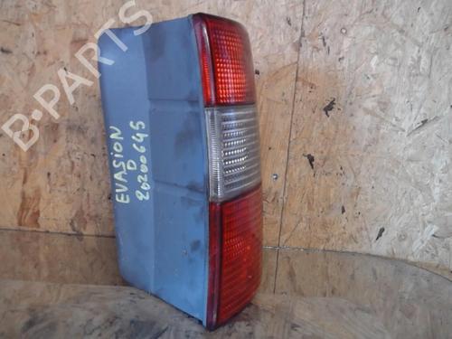 Used Right taillight CITROËN EVASION MPV (22, U6) 1.9 TD (92 hp) 25365431