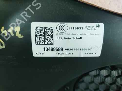 Used Front right panel Front right panel OPEL ZAFIRA TOURER C (P12) 1.6 CDTI (75) (136 hp) 30462405 30462405