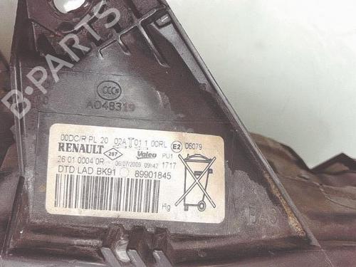 Right headlight RENAULT LAGUNA III (BT0/1) 1.5 dCi (BT00, BT0A, BT0T, BT1J) | BP31859761C29