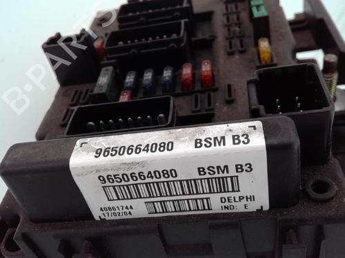 Fuse box PEUGEOT 307 Break (3E) 2.0 HDI 110 | BP25355645E1 