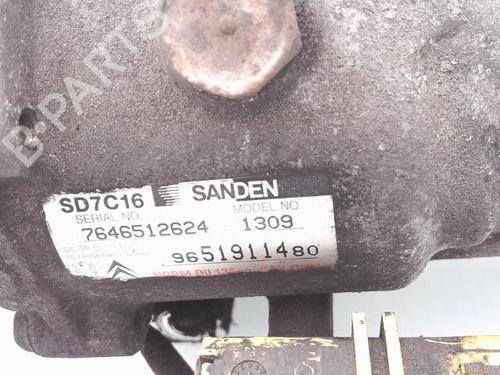 Used AC compressor CITROËN C4 Grand Picasso I (UA_) 1.6 HDi (109 hp) 25366496