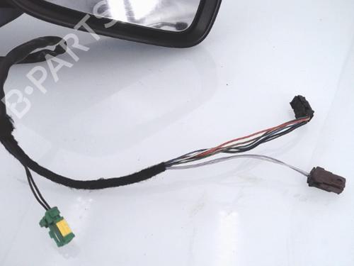 Right mirror PEUGEOT 807 (EB_) 2.0 HDi | BP28172211C27