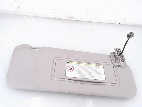 Used Right sun visor Right sun visor PEUGEOT 407 (6D_) 2.0 HDi 135 (6DRHRH, 6DRHRE, 6DRHRG, 6DRHRJ) (136 hp) 25368561 25368561