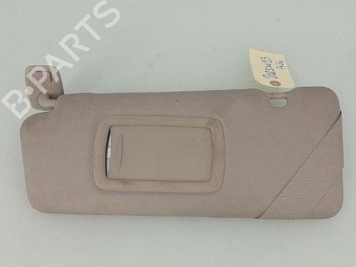 Used Left sun visor RENAULT MEGANE III Hatchback (BZ0/1_, B3_) 1.5 dCi (BZ09, BZ0D, BZ1W, BZ29, BZ14) (110 hp) 25356154
