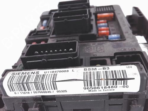 Used Fuse box Fuse box PEUGEOT 206 SW (2E/K) 1.4 HDi (68 hp) 25369921 25369921