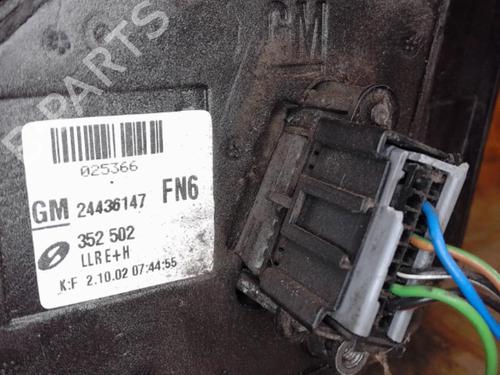 Used Right mirror OPEL VECTRA B (J96) 1.7 TD (F19) (82 hp) 25351745