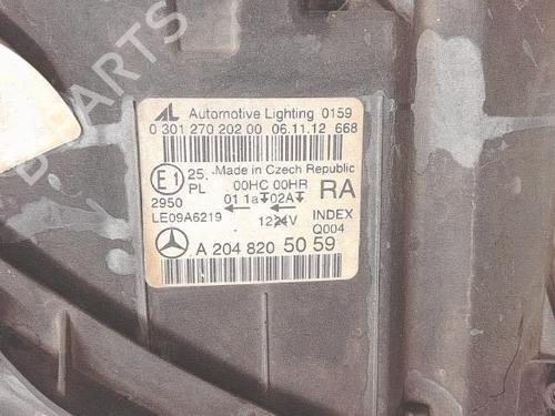 Used Right headlight Right headlight MERCEDES-BENZ C-CLASS T-Model (S204) C 220 CDI (204.202) (170 hp) 40529356 40529356