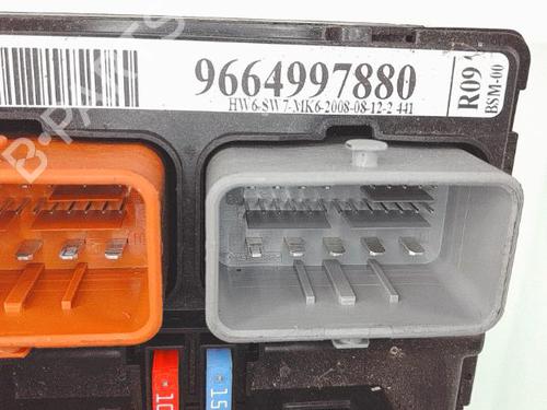 Fuse box PEUGEOT 207 (WA_, WC_) 1.6 HDi | BP25352450E1