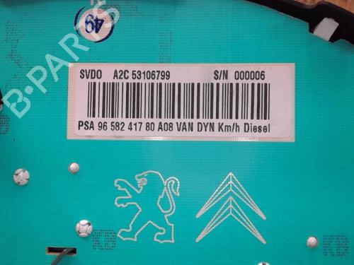 Instrument cluster PEUGEOT 1007 (KM_) 1.4 HDi | BP25362072C47 