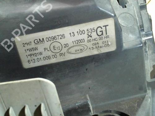 Left headlight OPEL CORSA C (X01) 1.3 CDTI (F08, F68) | BP25373867C28 